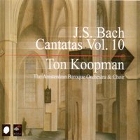 Ton Koopman - J.S.Bach - Complete Cantatas, Vol. 10 (CD 1)