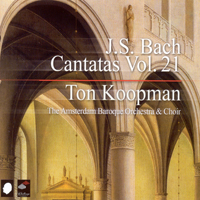 Ton Koopman - J.S.Bach - Complete Cantatas, Vol. 21 (CD 1)