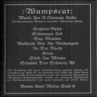 Wumpscut - Music For A German Tribe