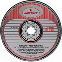 Bon Jovi - 7800 Fahrenheit (Japan Edition)