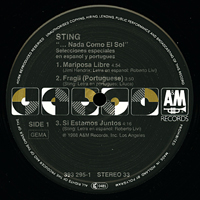 Sting - ...Nada Como El Sol [Selecciones Especiales En Espanol Y Portugues] (12