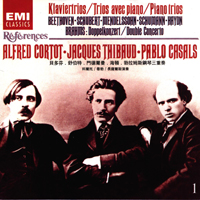 Alfred Cortot - Casals's Trio (Cortot, Thibaud, Casals): play Great Chamber Works (CD 2)
