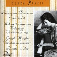 Clara Haskil - Clara Haskil play Pescetti's, Soler's, Haydn's, Schuman's, Beethoven's Piano Works