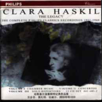 Clara Haskil - The Legacy Of Clara Haskil (CD 3)