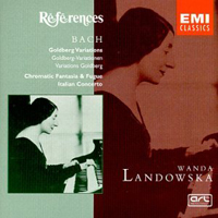 Wanda Landowska - Bach: Goldberg Variations BWV988; Concerto for keyboard solo BWV971
