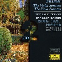 Daniel Barenboim - Zukerman & Barenboim plays Complete Brahms's Violin & Viola Sonates (CD 1)