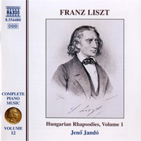 Jeno Jando - F. Liszt - Complete Hungarian Rhapsodies (CD 1)