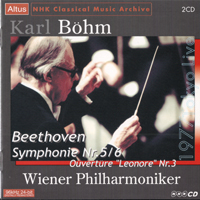 Wiener Philharmoniker - Ludwig van Beethoven - Symphonie No.5 & No.6, Ouverture Leonore No.3 (CD 1)