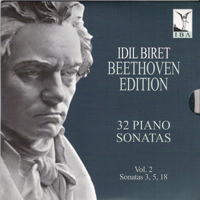 Idil Biret - Beethoven Edition - 32 Piano Sonatas Vol. 2: Piano Sonatas 3, 5, 18