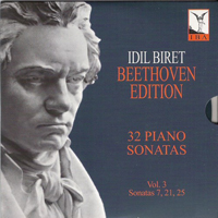 Idil Biret - Beethoven Edition - 32 Piano Sonatas Vol. 3: Piano Sonatas 7, 21, 25