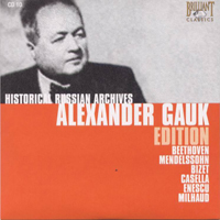   - Historical Russian Archives - Conducted Alexander Gauk (CD 10)