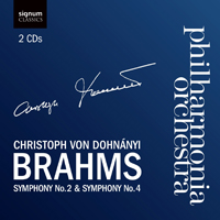 Philadelphia Orchestra - Brahms:  Symphony No.2 & 4 (feat. Christoph von Dohnanyi ) (CD 1)