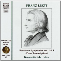 Scherbakov, Konstantin  - Liszt Complete Piano Music Vol. 15: Beethoven Symphony 2 & 5 (Transcription)