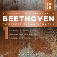 Scherbakov, Konstantin  - Beethoven: Complete Piano Sonatas, Vol. 1 (NN 1, 2, 3)