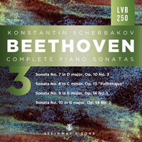 Scherbakov, Konstantin  - Beethoven: Complete Piano Sonatas, Vol. 3 (NN 7, 8, 9, 10)
