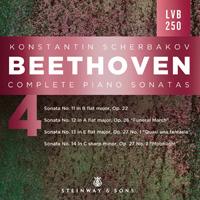 Scherbakov, Konstantin  - Beethoven: Complete Piano Sonatas, Vol. 4 (NN 11, 12, 13, 14)