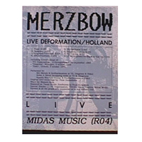 Merzbow - Merzbow & THU20: Live Deformation/Holland/Bordeaux