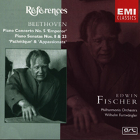 Edwin Fischer - Beethoven: Piano Concerto No. 5; Piano Sonatas Nos. 8 & 23