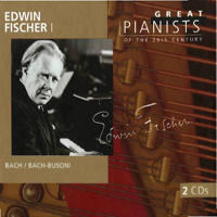 Edwin Fischer - Great Pianists Of The 20Th Century (Edwin Fischer I) (CD 2)