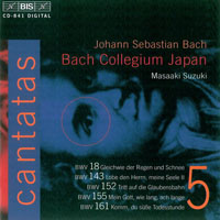 Bach Collegium Japan, Masaaki Suzuki conducter - J.S. Bach - Complete Cantatas, Vol. 05