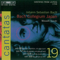 Bach Collegium Japan, Masaaki Suzuki conducter - J.S. Bach - Complete Cantatas, Vol. 19