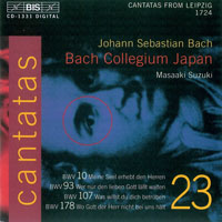 Bach Collegium Japan, Masaaki Suzuki conducter - J.S. Bach - Complete Cantatas, Vol. 23