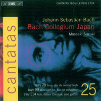 Bach Collegium Japan, Masaaki Suzuki conducter - J.S. Bach - Complete Cantatas, Vol. 25