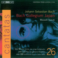 Bach Collegium Japan, Masaaki Suzuki conducter - J.S. Bach - Complete Cantatas, Vol. 26