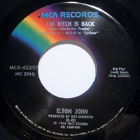 Elton John - The Bitch Is Back (Single)