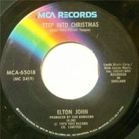 Elton John - Step Into Christmas (7'' Single)