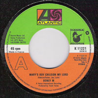 Boney M - Mary's Boy Child. Oh My Lord (Single, Atlantic)