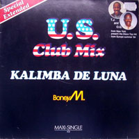 Boney M - Kalimba De Luna. U.S. Club Mix (Maxi Single, Hansa)