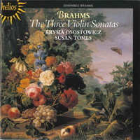 Osostowicz, Krysia - Johannes Brahms - Three Violin Sonatas