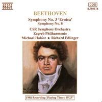 Halasz, Michael - Ludwig van Beethoven: Symphonies Nos. 3 & 8